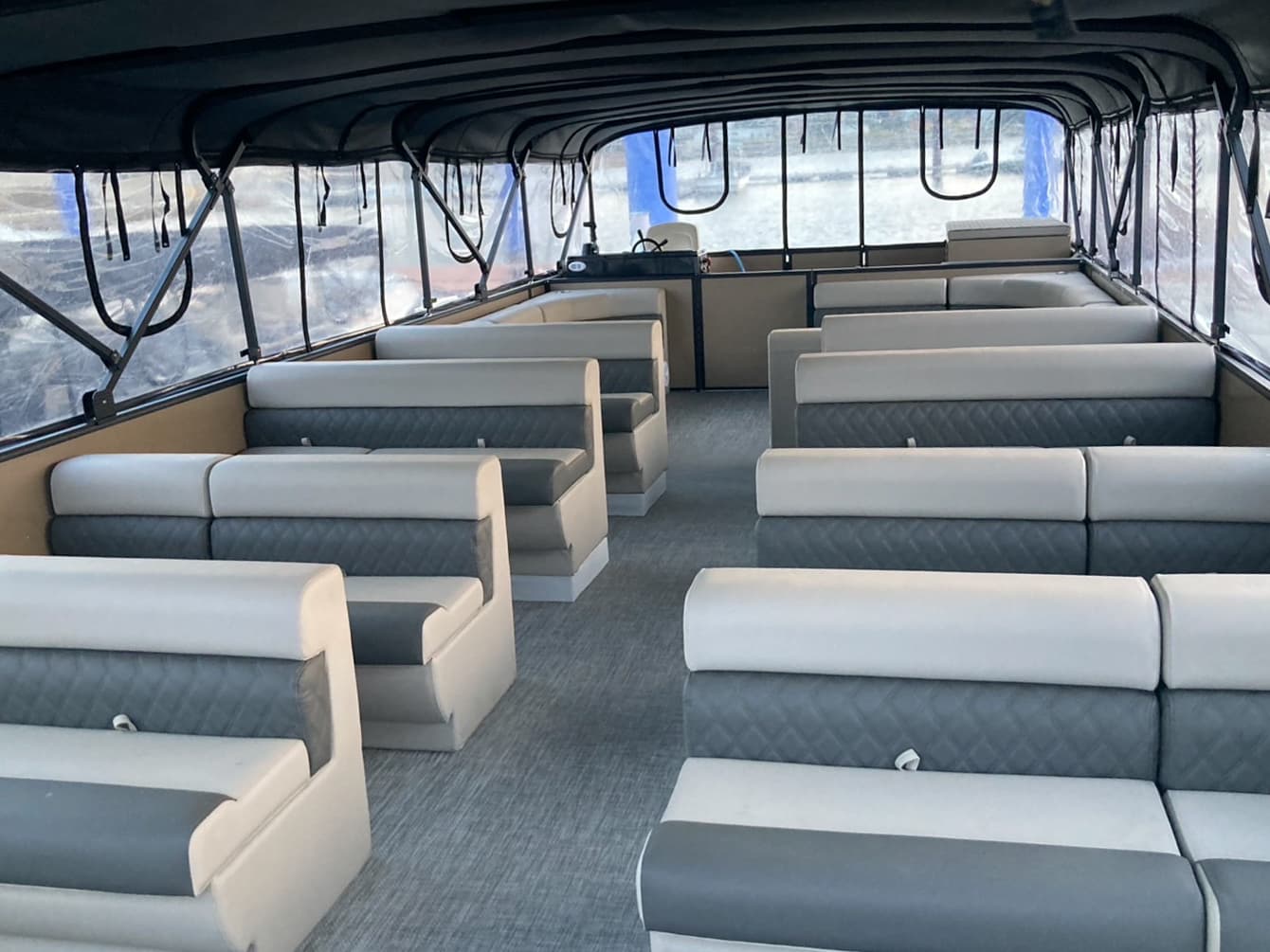 快適なソファーシート